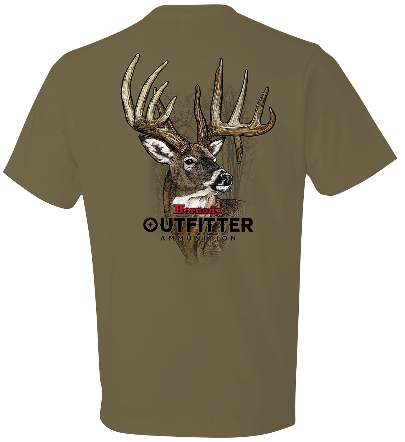 Hornady Gear 31366 Big Buck Coyote Brown, Cotton Short Sleeve, Semi-Fitted, 3XL
