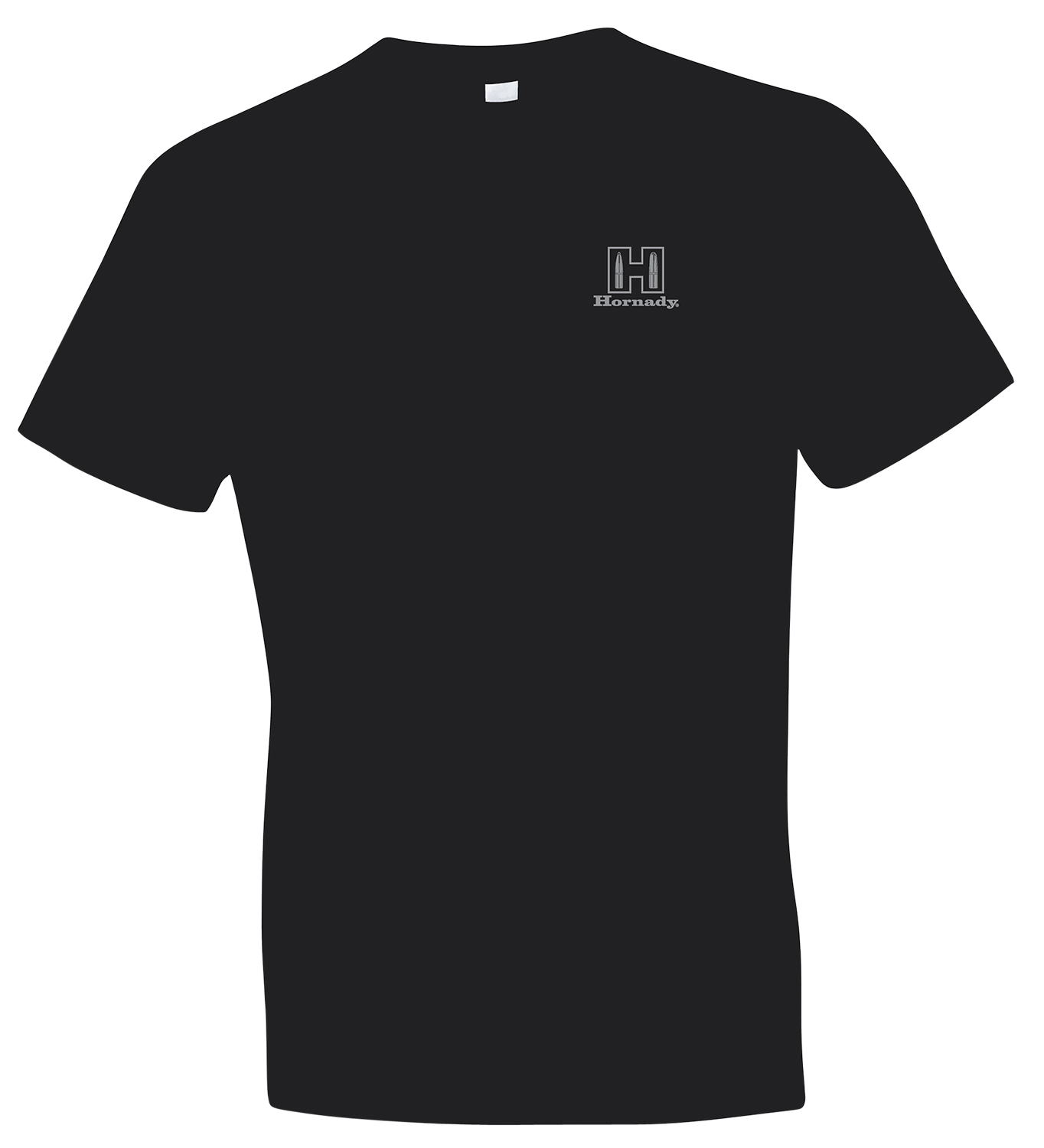 Hornady Gear 30123 Fueled By Hornady Black Cotton, Short Sleeve Semi-Fitted Large