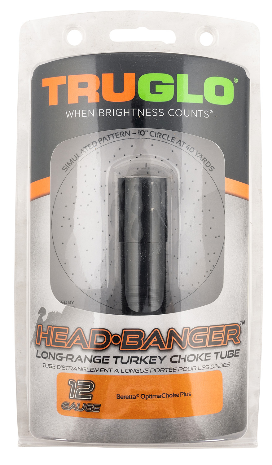 TruGlo Head Banger Long Range Choke Tube Beretta Optima+ 12 Ga.