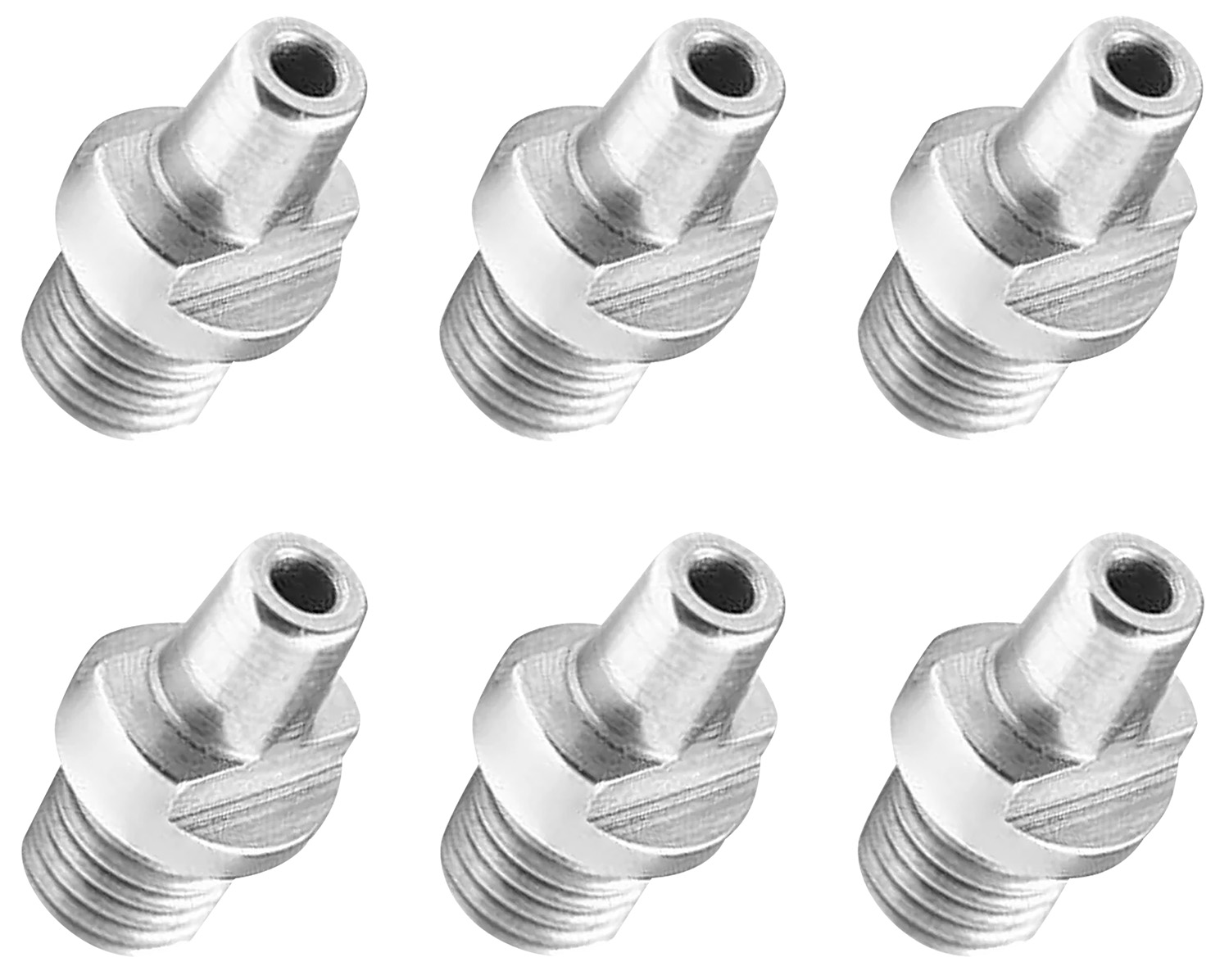 Pietta AC065 Nipples Stainless Steel 6 Pack
