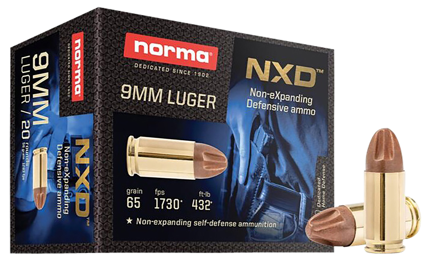 Norma Ammunition 9mm Luger - 2A in MD view 2