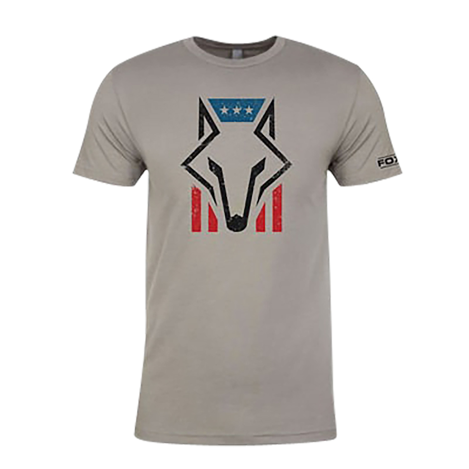 Foxpro FHFGS Foxhead Flag Gray Cotton/Polyester Short Sleeve Small