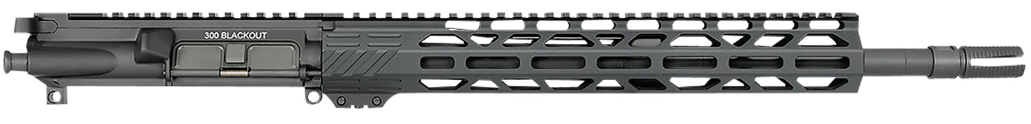 Rock River Arms BLK0592 LAR-15M Coyote Carbine Complete Upper, 300 Blackout 16", Black, Aluminum Rec, 12.50" M-LOK Handgaurd, Smith Vortex Flash Hider