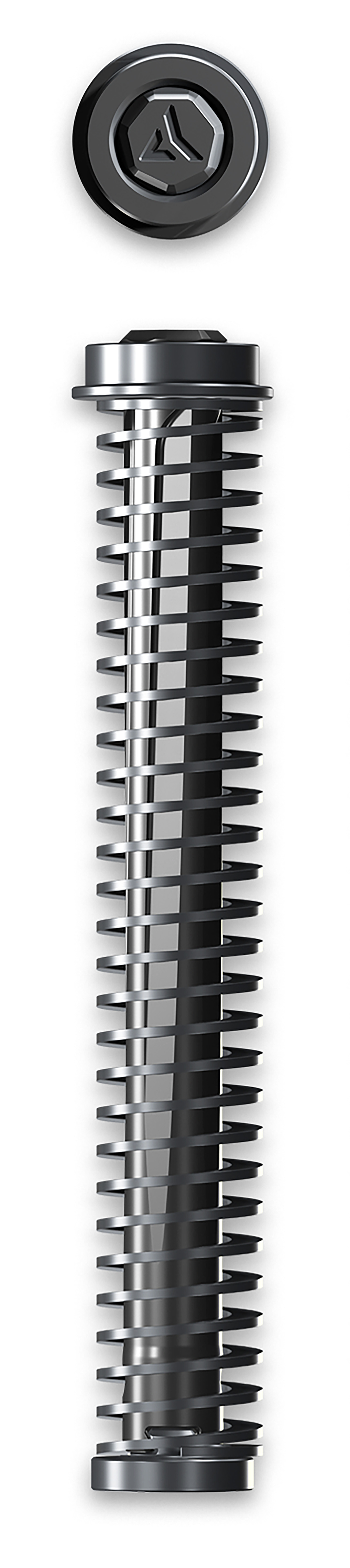 Radian Weapons AG19ROD Compressor Compatible w/Glock 19 & 45, Nitride Finish Stainless Steel