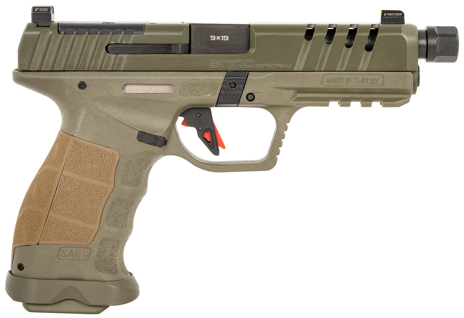 SAR Firearms SAR9 Socom 9mm - Jimmy's Creek Firearms view 2