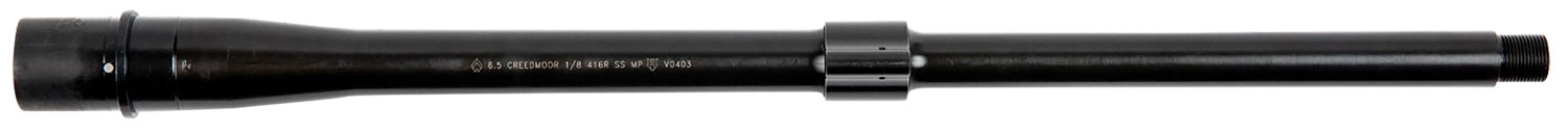 Ballistic Advantage BABL65CR18PQ Premium Series 6.5 Creedmoor 18" Threaded Hanson Profile, Midlength with .875" Low Pro Gas Block, Black QPQ 4150 Chrome Moly Vanadium Steel, Fits AR-10