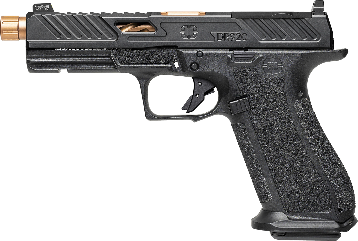 Shadow Systems DR920 Elite 9mm - Purple Mountain Armory view 4