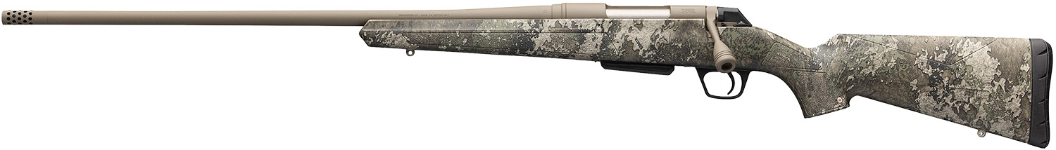 Winchester Repeating Arms 535782294 XPR Hunter Full Size 6.5 PRC 3+1 24" Flat Dark Earth Perma-Cote Sporter Barrel, Drilled & Tapped Steel Receiver, TrueTimber Strata Fixed Synthetic Stock, Left Hand