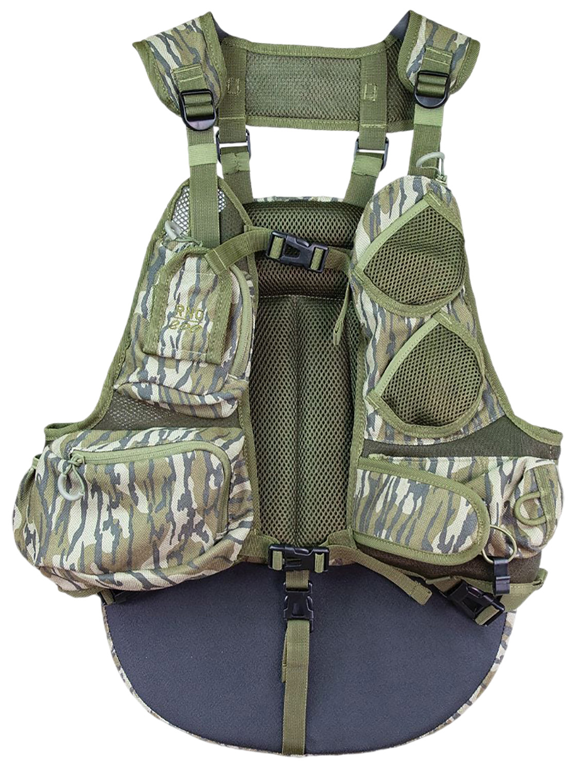 Knight & Hale Run N Gun Turkey Vest Mossy Oak Original Bottomland