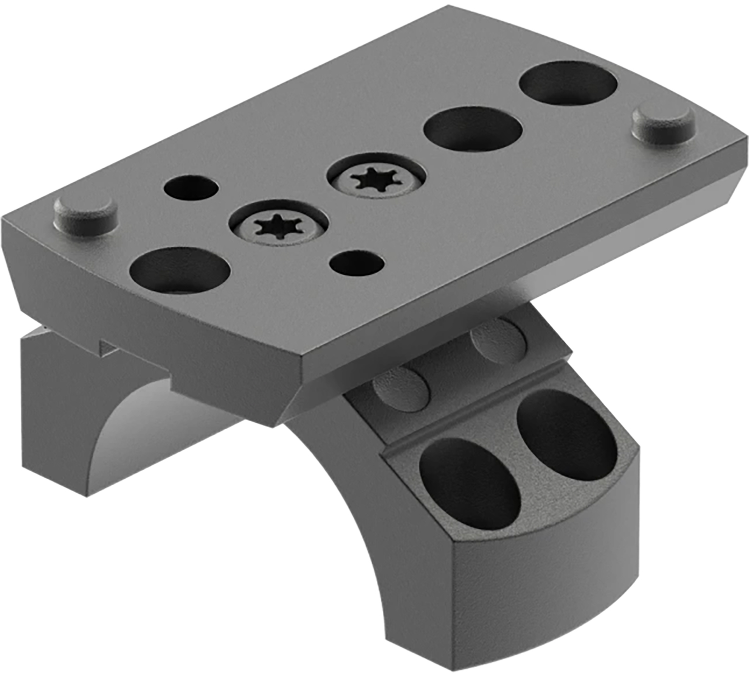 Leupold 175541 DeltaPoint Pro Ring Mount Matte Black Aluminum 1" Tube Picatinny/Weaver