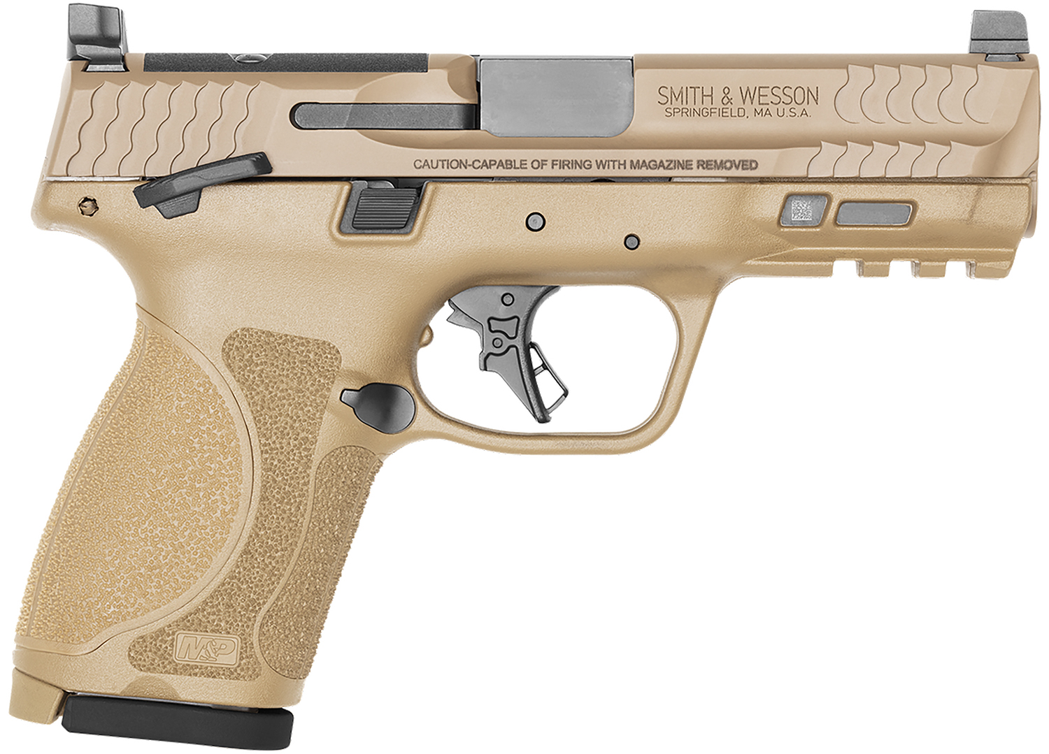 Smith and Wesson M&P9 M2.0 OR Compact 9mm - Purple Mountain view 3
