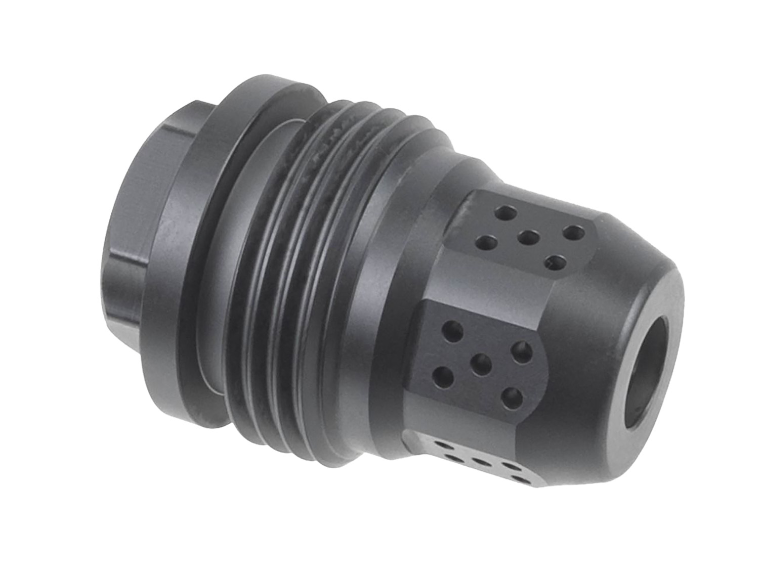 Jk Armament JKMDHDBE4524 Bald Eagle Compensator 45Cal Fits 5/8"x24 Stainless Steel Nitride Black
