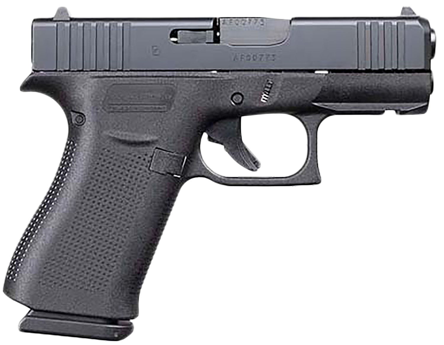 Glock 43X FR 9mm Handgun with Front Rail - Black view 5