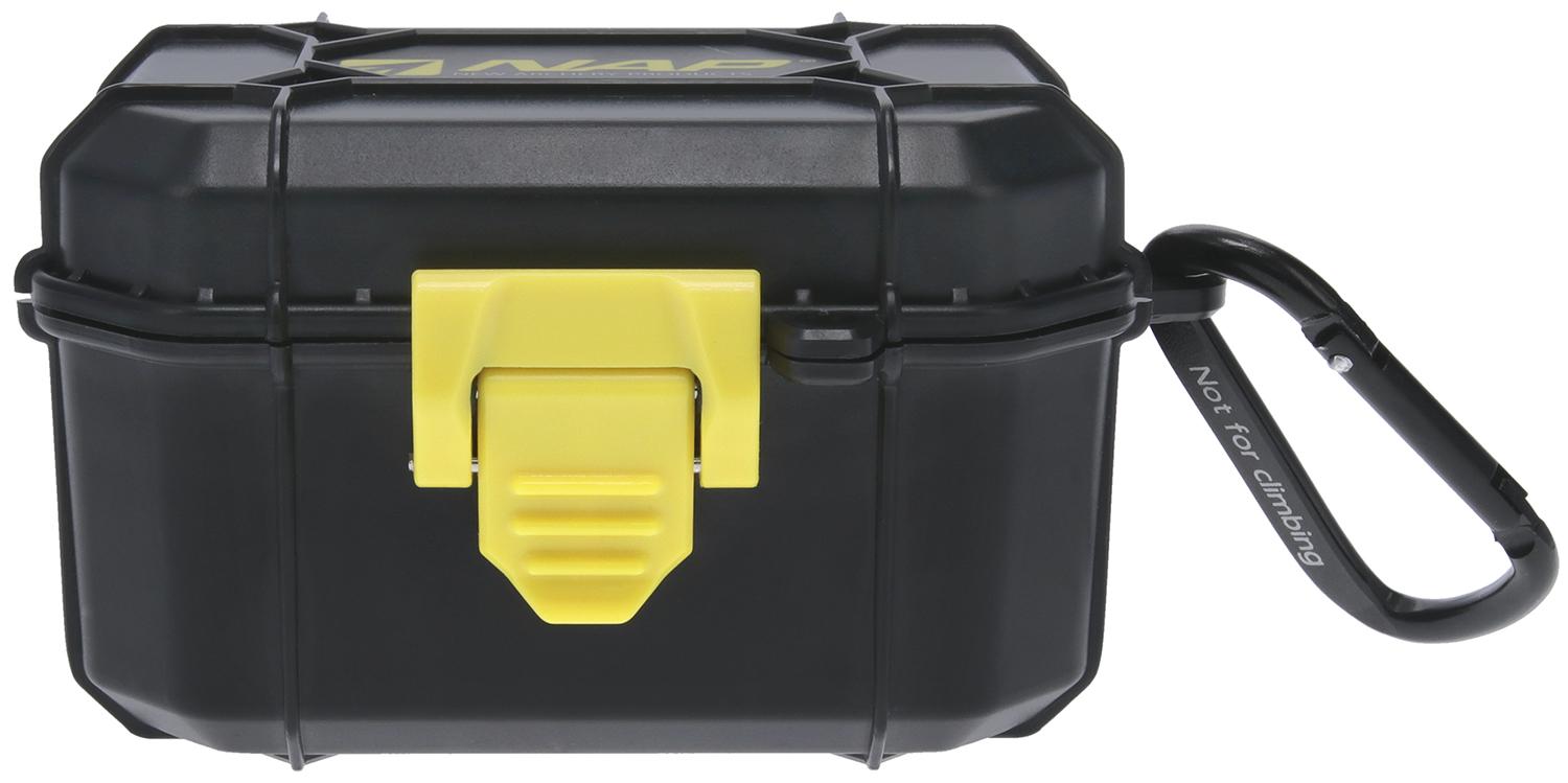 NAP NAPBHDCASE Broadhead Case Black/Yellow ABS/Aluminum