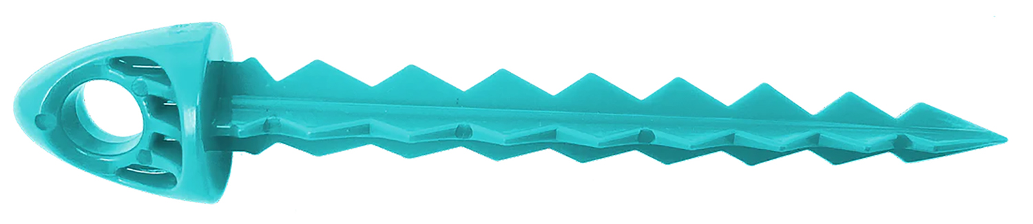 Targettack Llc Targettack Teal Green Polycarbonate Plastic 3" For Paper/Vinyl Targets 6 Pack