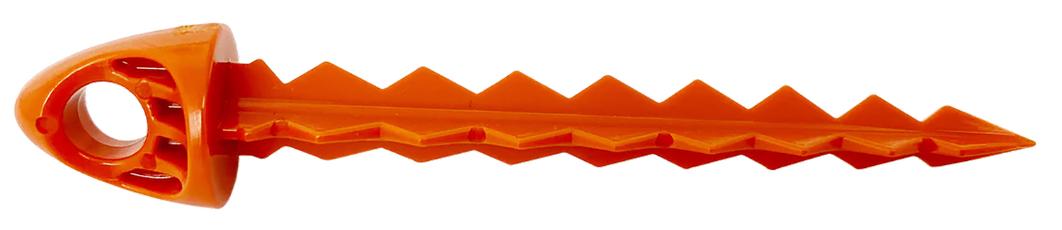 Targettack Llc Targettack Orange Polycarbonate Plastic 3" For Paper/Vinyl Targets 12 Pack