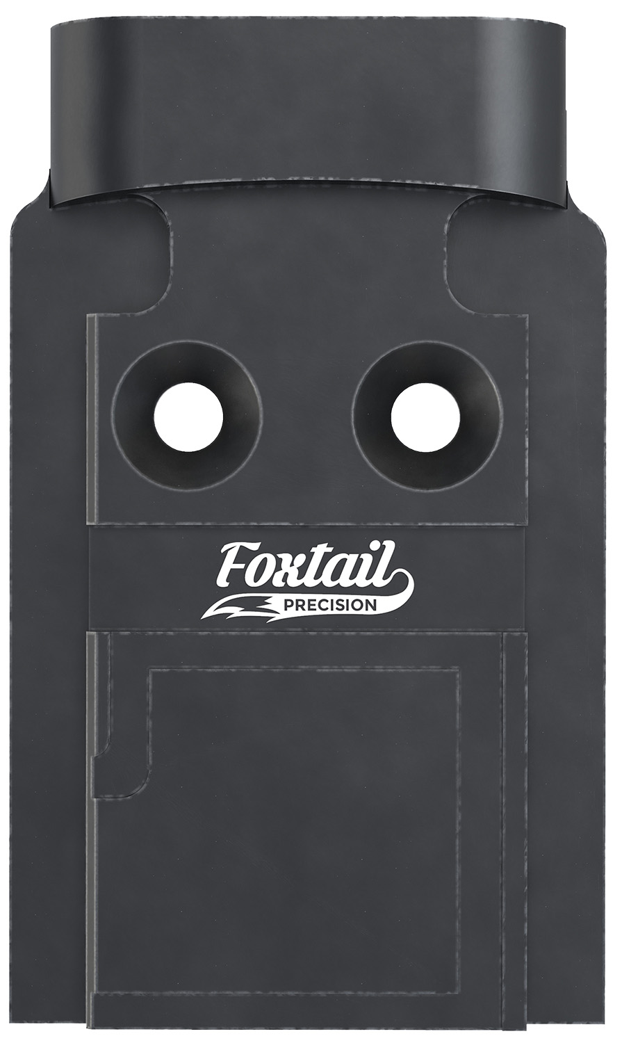 Foxtail Precision 100008 Red Dot Adapter Plate for Optics-Ready Pistol Black Anodized Glock MOS