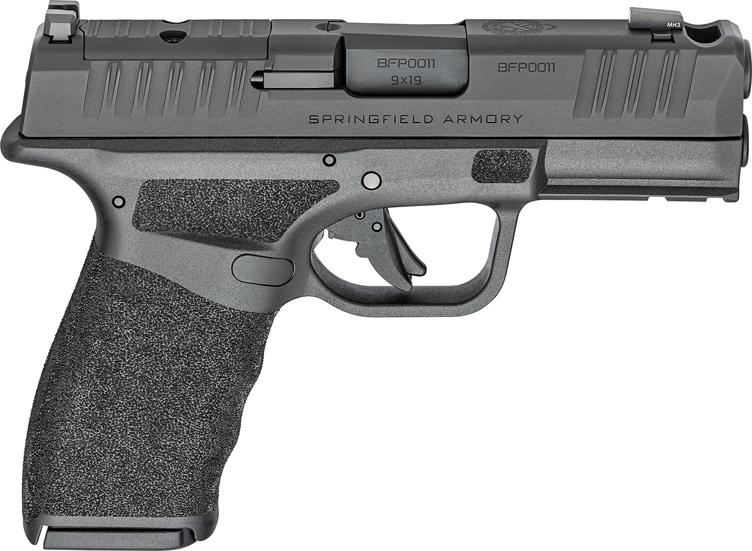 Springfield Armory USA Hellcat 9mm Luger - Purple Mountain A view 3