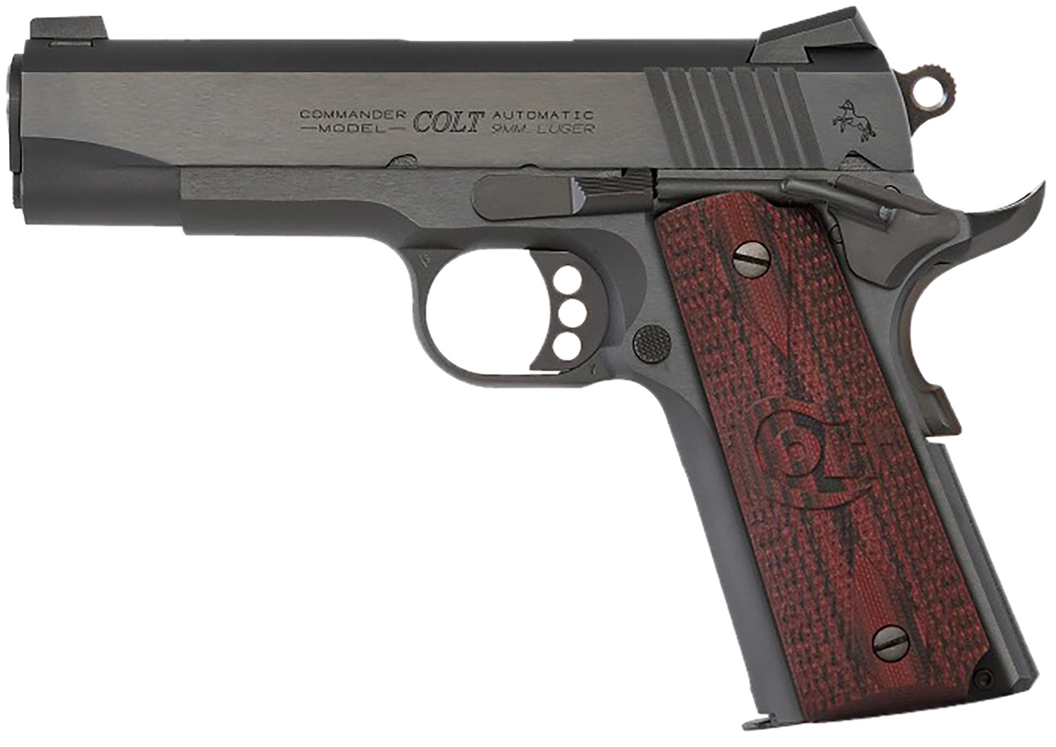 Colt Commander|1911 38 Super Auto +P - Purple Mountain Armor view 2