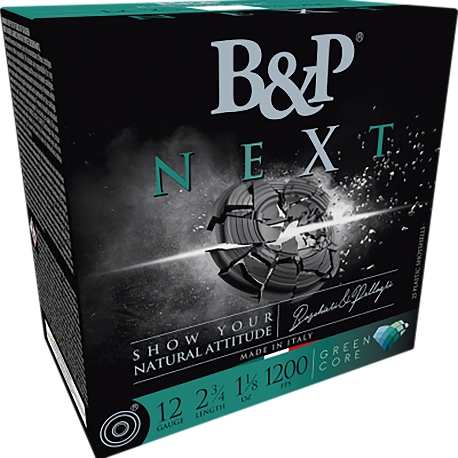 B&p Ammunition 12B18NX7 Next 12Gauge 2.75" 1 1/8oz 7.5Shot 25 Per Box/10 Case