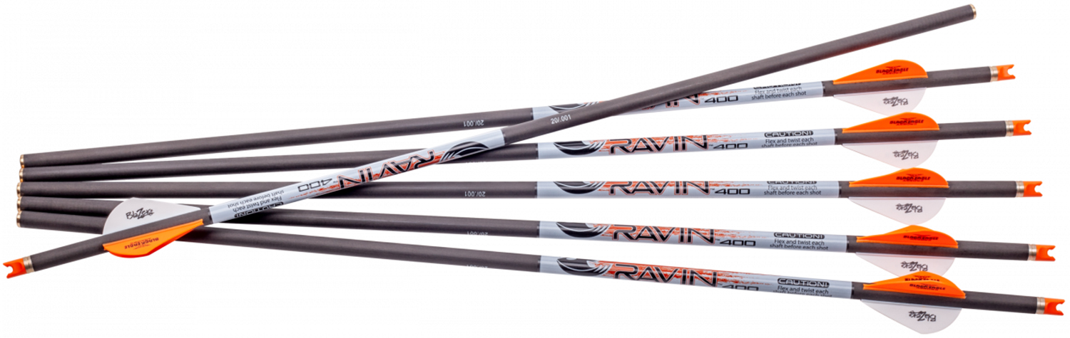 Ravin Crossbows R139 Arrows 400GR .001" 6 Pack