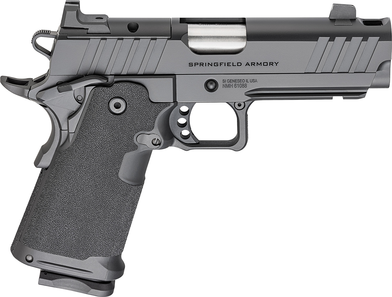 Springfield Armory USA 1911 9mm Luger - Purple Mountain Armo view 3