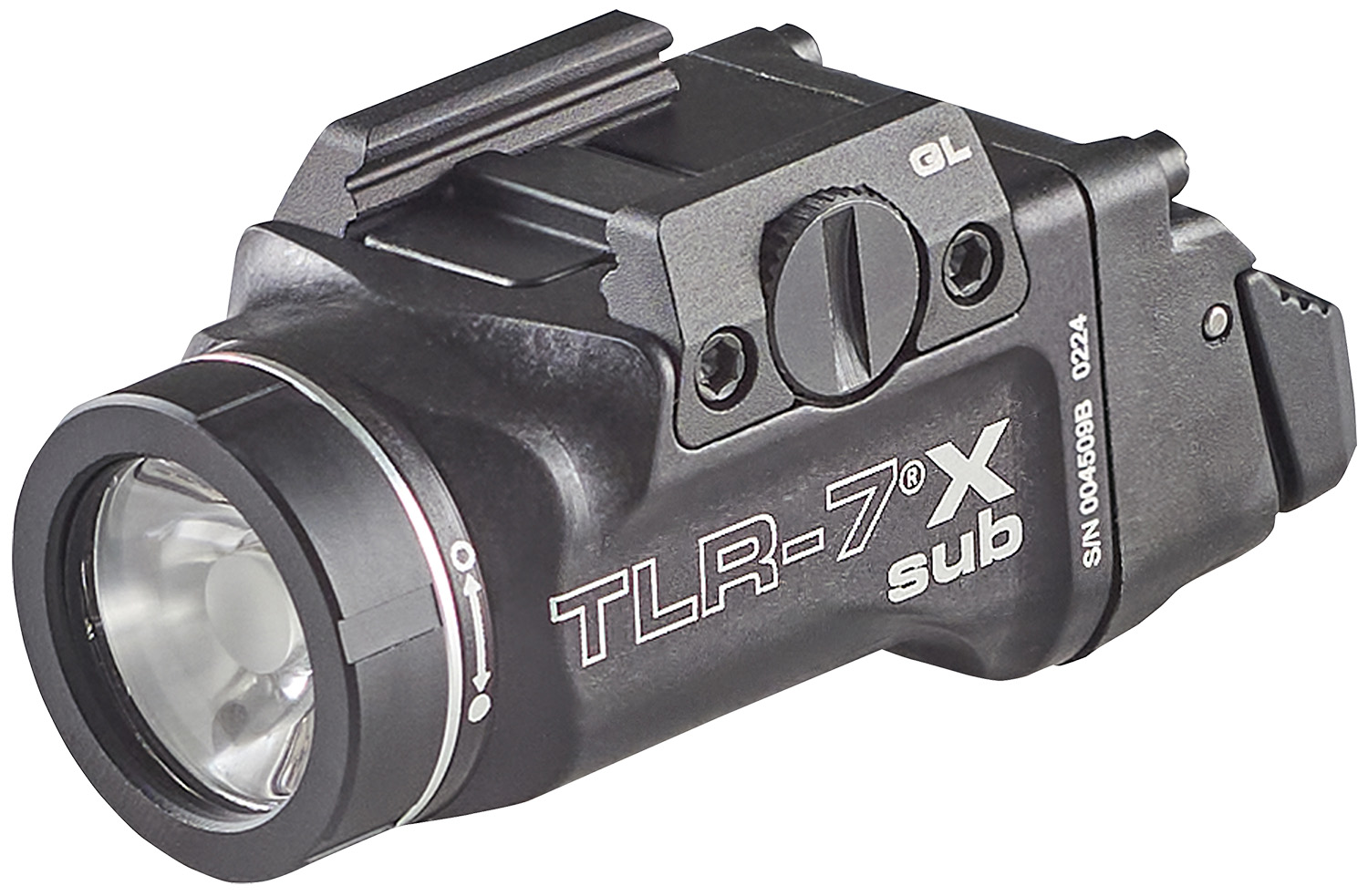 Streamlight 69405 TLR-7 X Sub USB  Black Anodized 500 Lumens  White LED Glock 43X MOS/48 MOS/43X/48