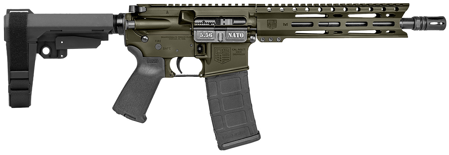Diamondback Firearms Carbon DB15 Pistol 223 Rem | 5.56 NATO view 2