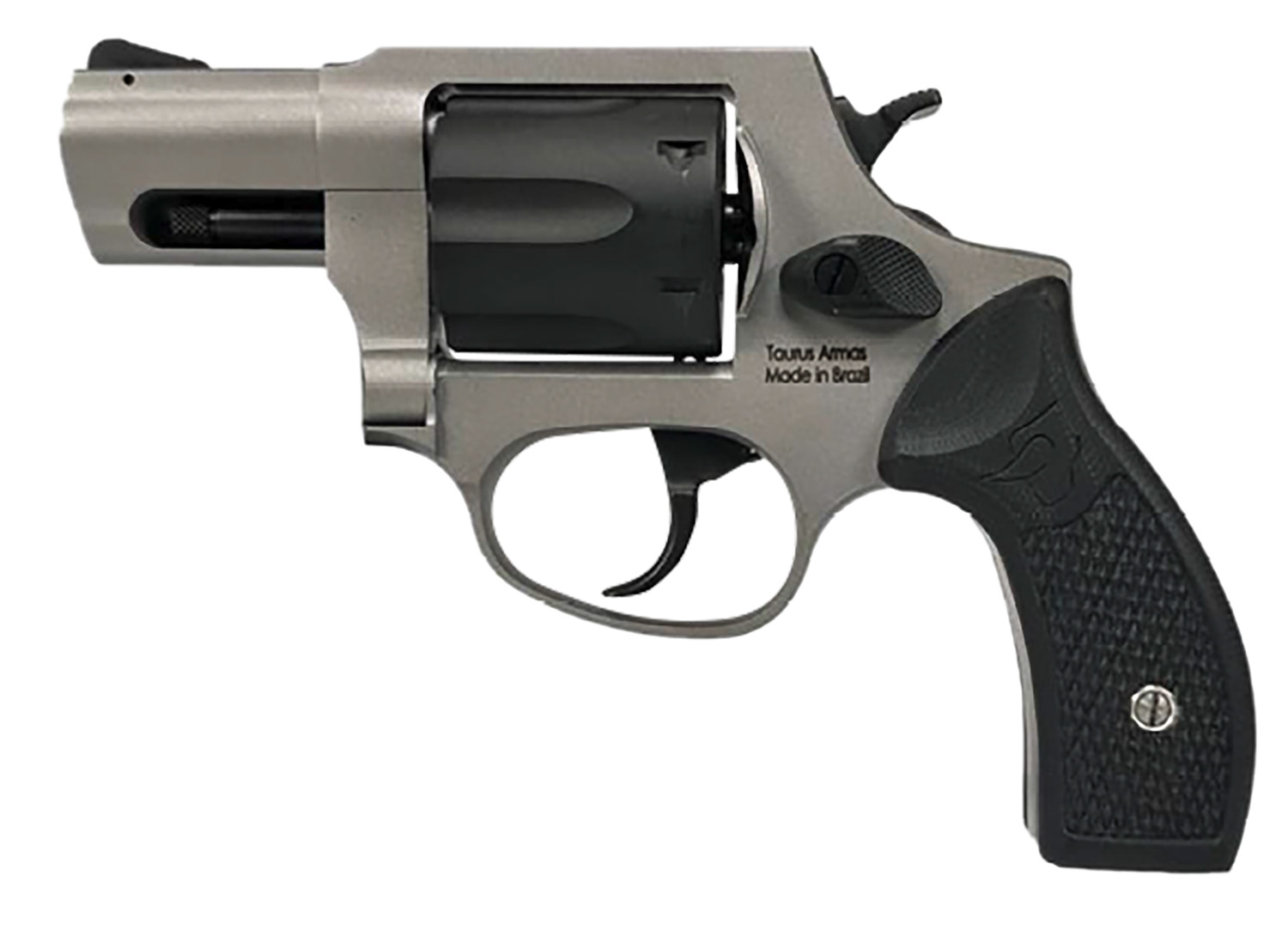 Taurus 2-85625-BG10 856 Small 38 Special 6 Shot 2" Matte Stainless Steel Barrel, Black Cylinder, Matte Stainless Steel Frame, Black G10 Grip, Transfer Bar Safety, Exposed Hammer