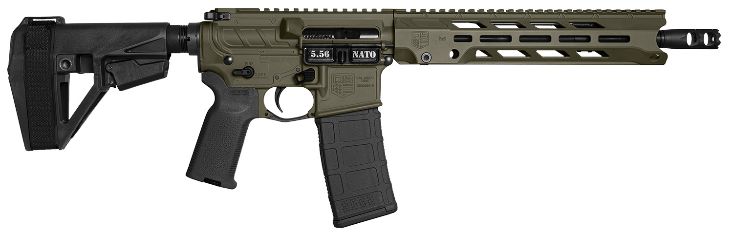 Diamondback Firearms Obsidian DB15 Pistol 223 Rem | 5.56 NAT view 2