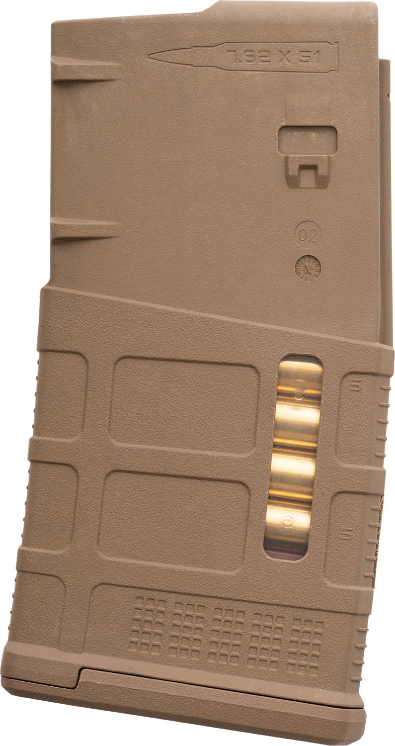 Magpul PMAG LR/SR Gen M3 for SR25/M110 Rifle Magazine Medium Coyote Tan 7.62x51mm/.308 Win 20/rd
