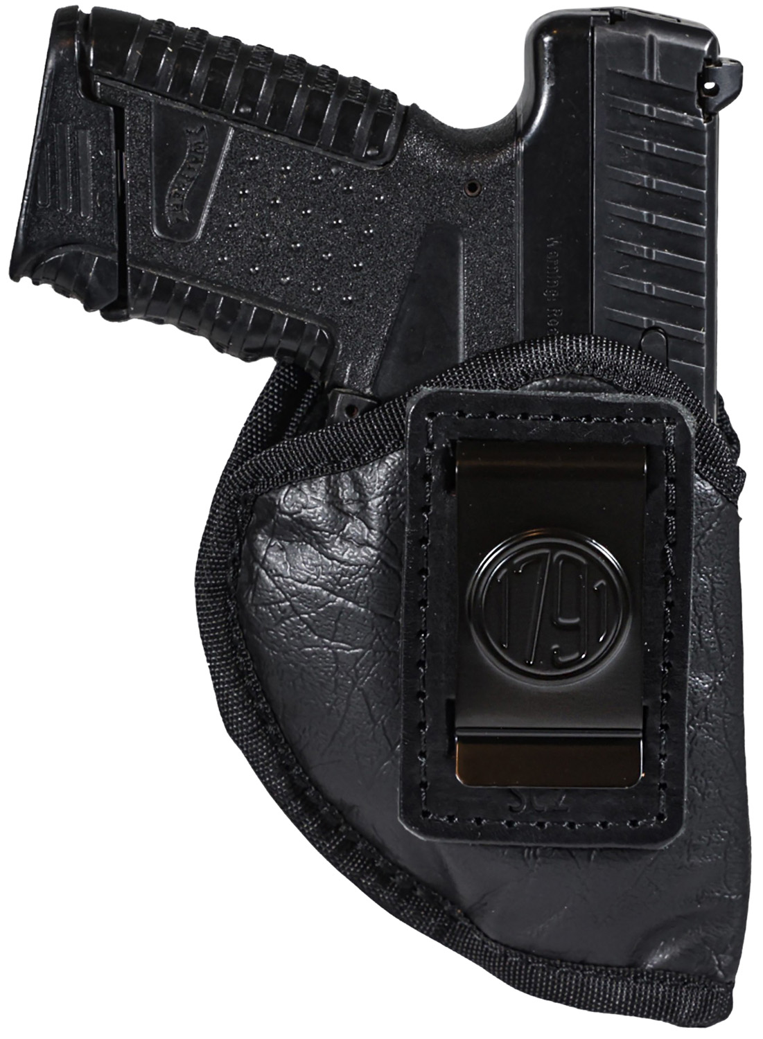 1791 Gunleather ECOSC2BLKR EcoCarry Sub-Compact IWB Medium Black Right Hand