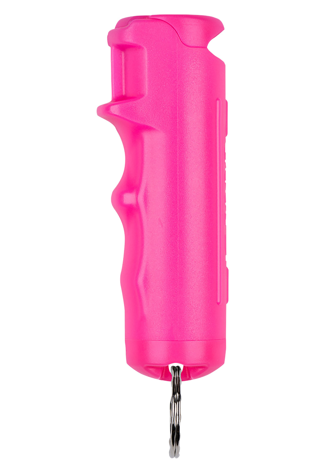 Sabre Pepper Gel with Fast Flip Top Safety and Snap-Clip Keychain Pink