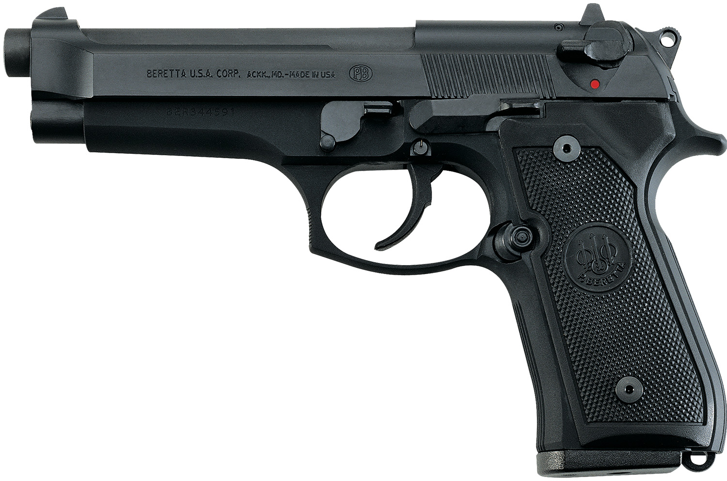 Beretta 92FS CA Compliant 9mm Handgun | Purple Mountain Armo view 5