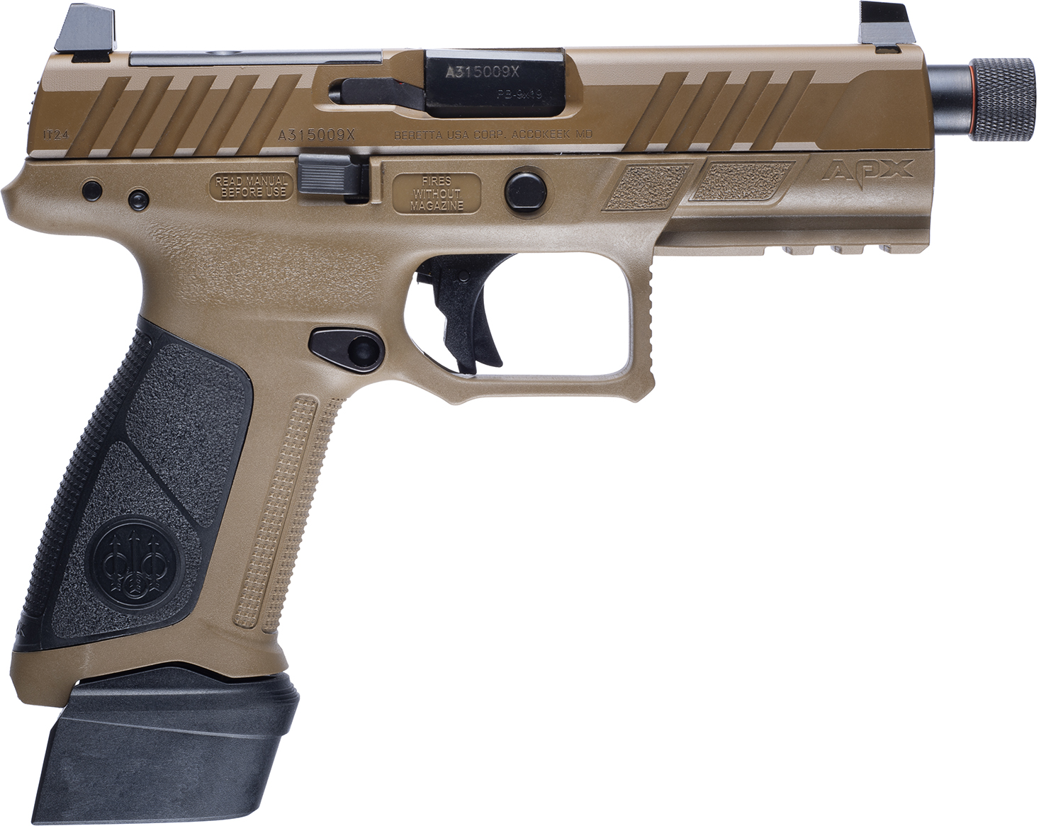Beretta APX A1 Tactical 9mm - Jimmy's Creek Firearms view 2