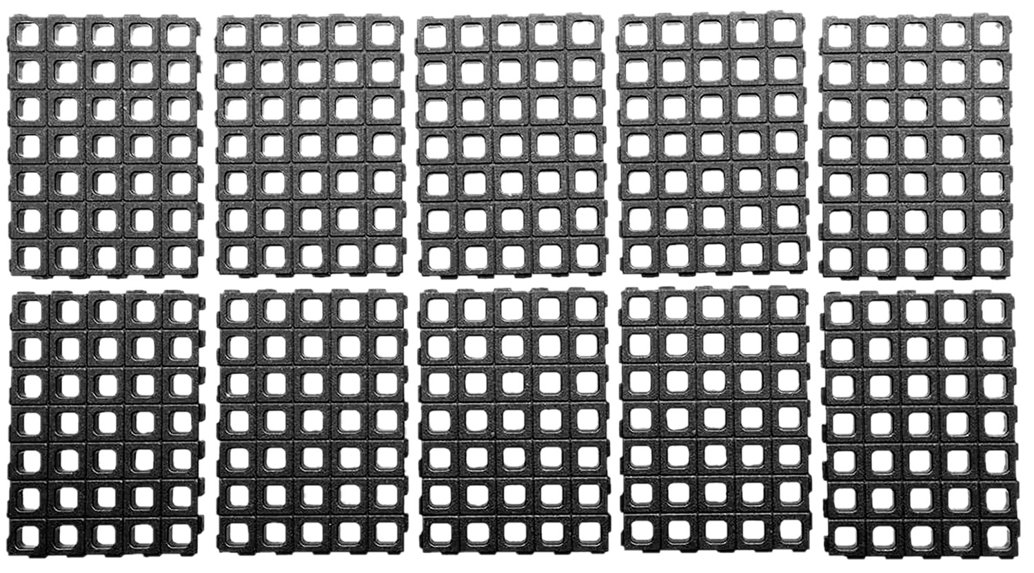 Magpul MAG1501-BLK DAKA Grid Organizer Black Polypropylene