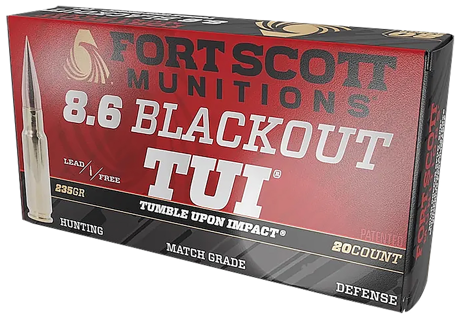 FORT SCOTT MUNITIONS Tumble Upon Impact (TUI) - Jimmy's Cree view 2