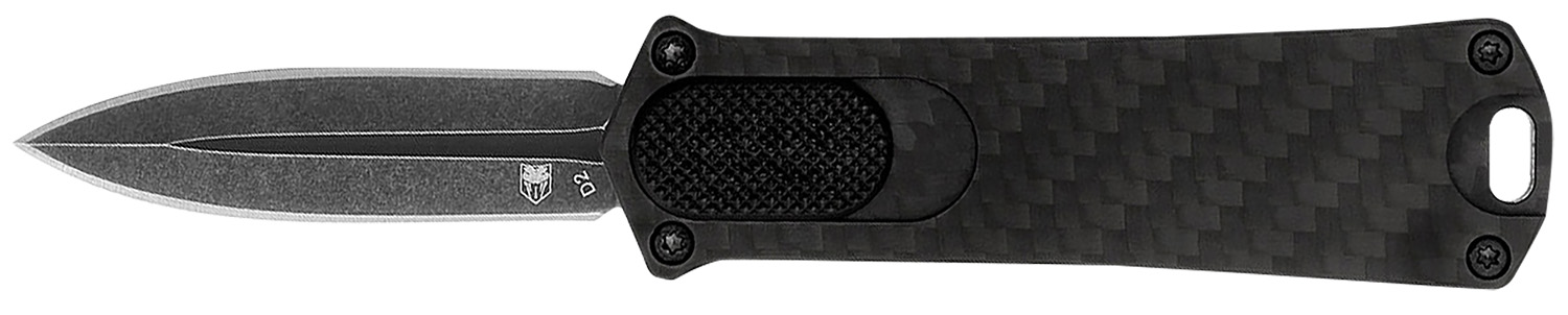 CobraTec Knives CBT 952 CARBON FIBER DAGGER - Purple Mountai view 2