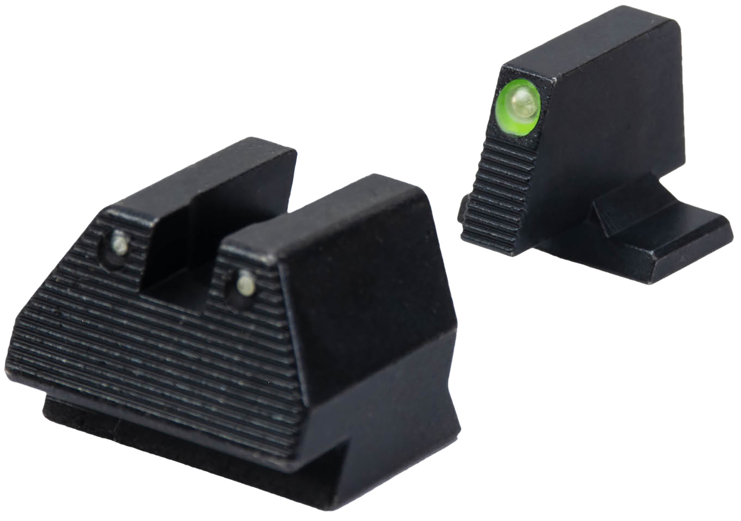 HK 51000939 Night Sight Set Fixed Green Tritium/Black Frame Fits HK VP9 9mm Luger