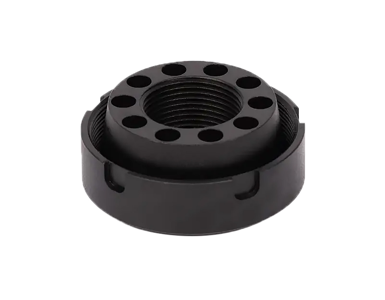 SilencerCo AC4742 Charlie Direct Thread Mount Fits 3/4"x24 Stainless Steel Oxide Black