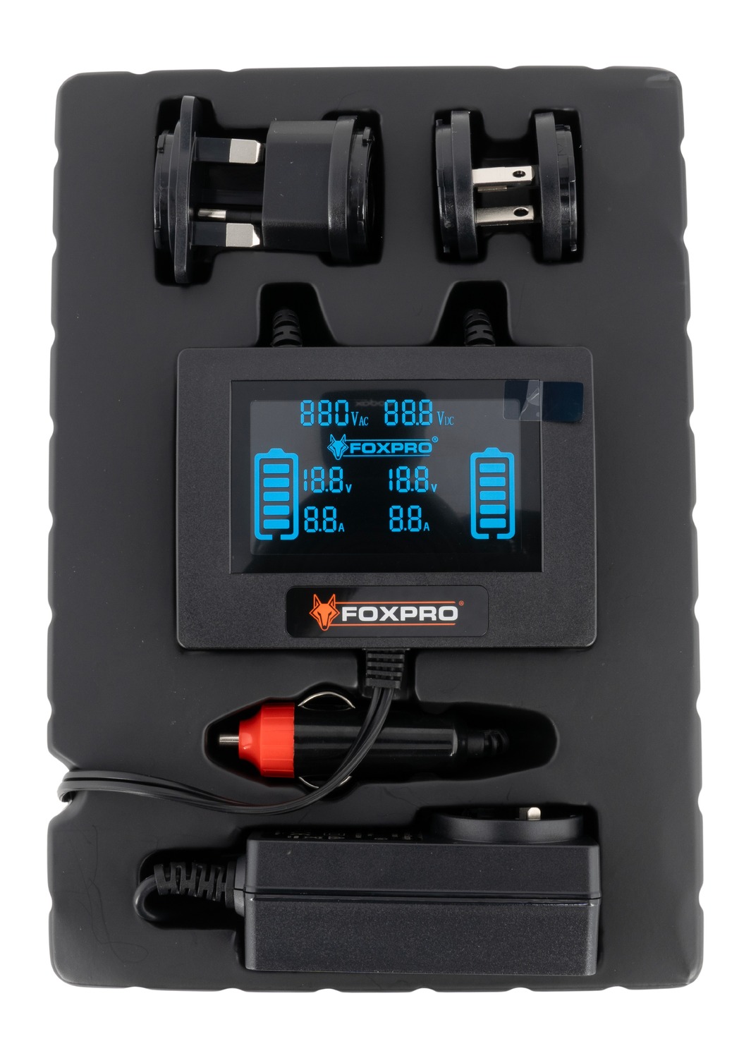 Foxpro UNVBTCHG Universal Battery Charger 3.7 Volts Charges w/ AC Powered