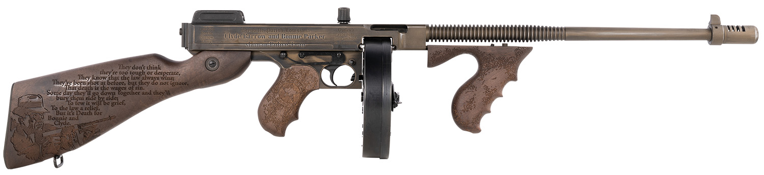 Auto-Ordnance - Thompson 1927A-1 Bonnie & Clyde 45 ACP - Jim view 2