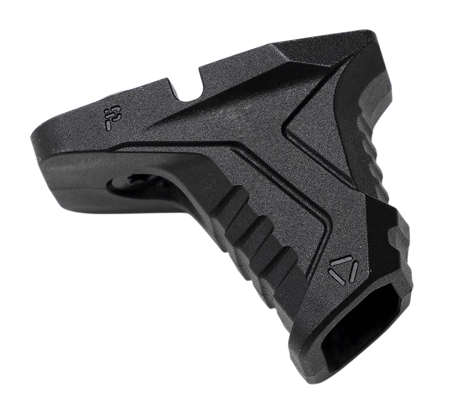 Strike Industries AR-CMS-MHS-BK Mini Handstop  Black Polymer