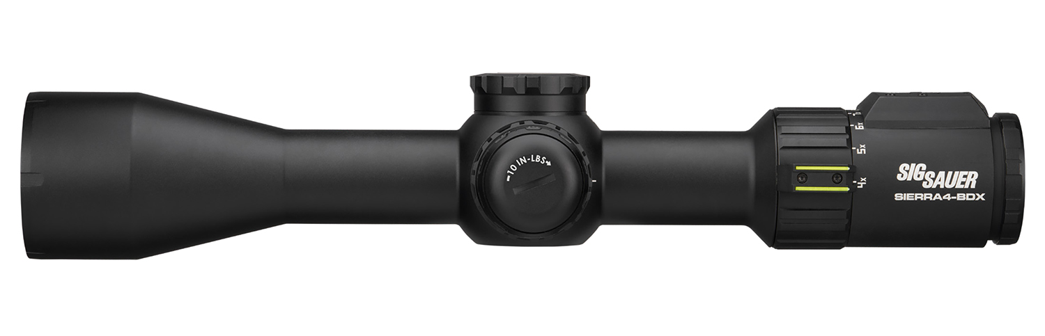 Sig Sauer Electro-Optics SOSBDX4611 Sierra4 BDX Black 6-24x50mm, 30mm Tube Illuminated BDX-R2 Ballistoc w/194 LEDS Reticle