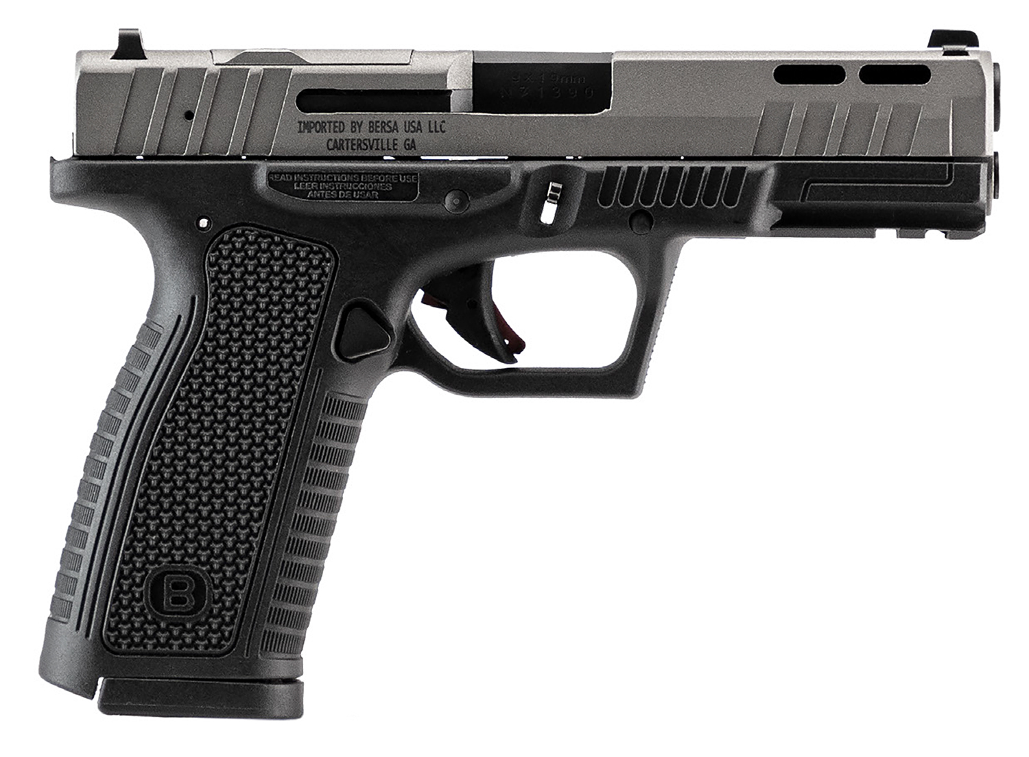Bersa USA BP9FS 9mm Luger - 2A in MD view 2