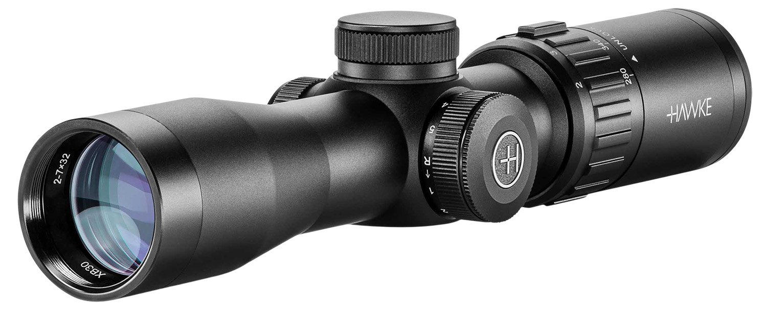 Hawke XB30 Crossbow Scope 2-7x32 Illuminated Reticle