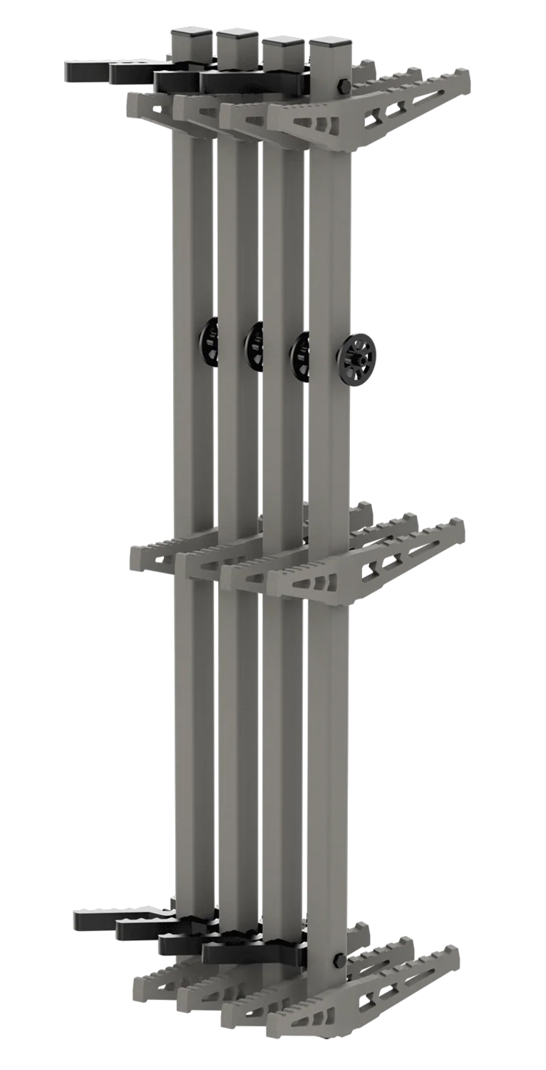 Novix/american Pride NX-4PCDW Double-Step Climbing Sticks Classic Aluminum 32" Long 9" Wide 4 Pack