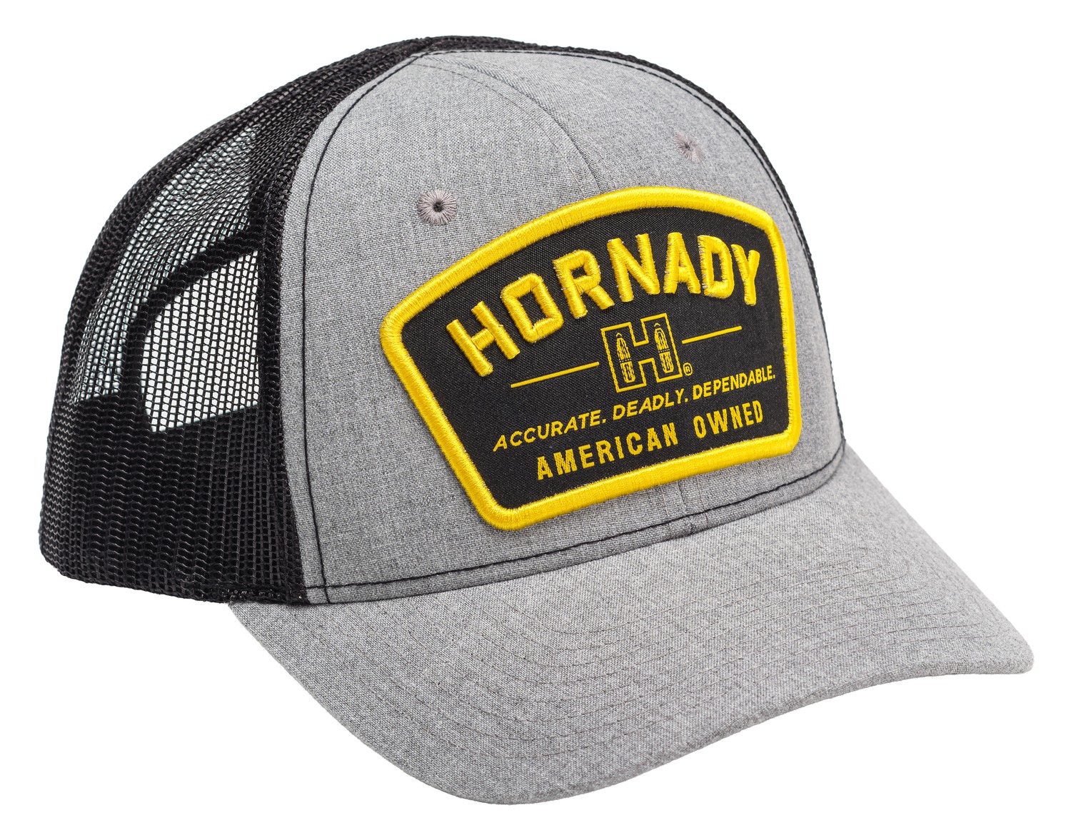 Hornady 99236 Hornady Cap Gray/Black Structured