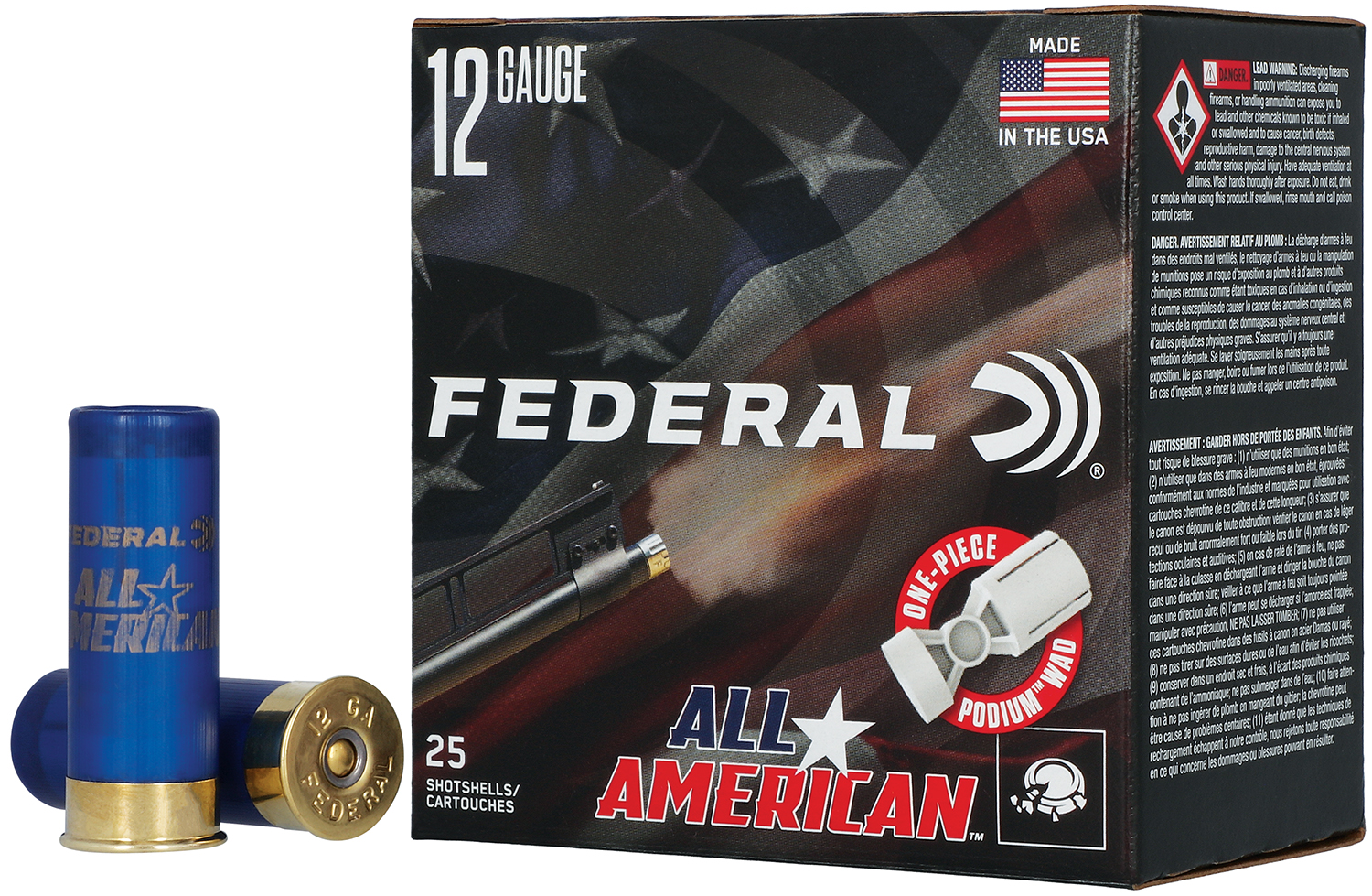 Federal All American 12 Gauge 2.75" - 2A Gun Shop Llc view 3