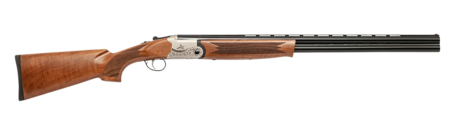 Escort HEOD12280S01 Optima 12 Gauge Break Open 3" 2rd 28" Over/Under Vent Rib Barrel, Steel Receiver, Turkish Walnut Stock